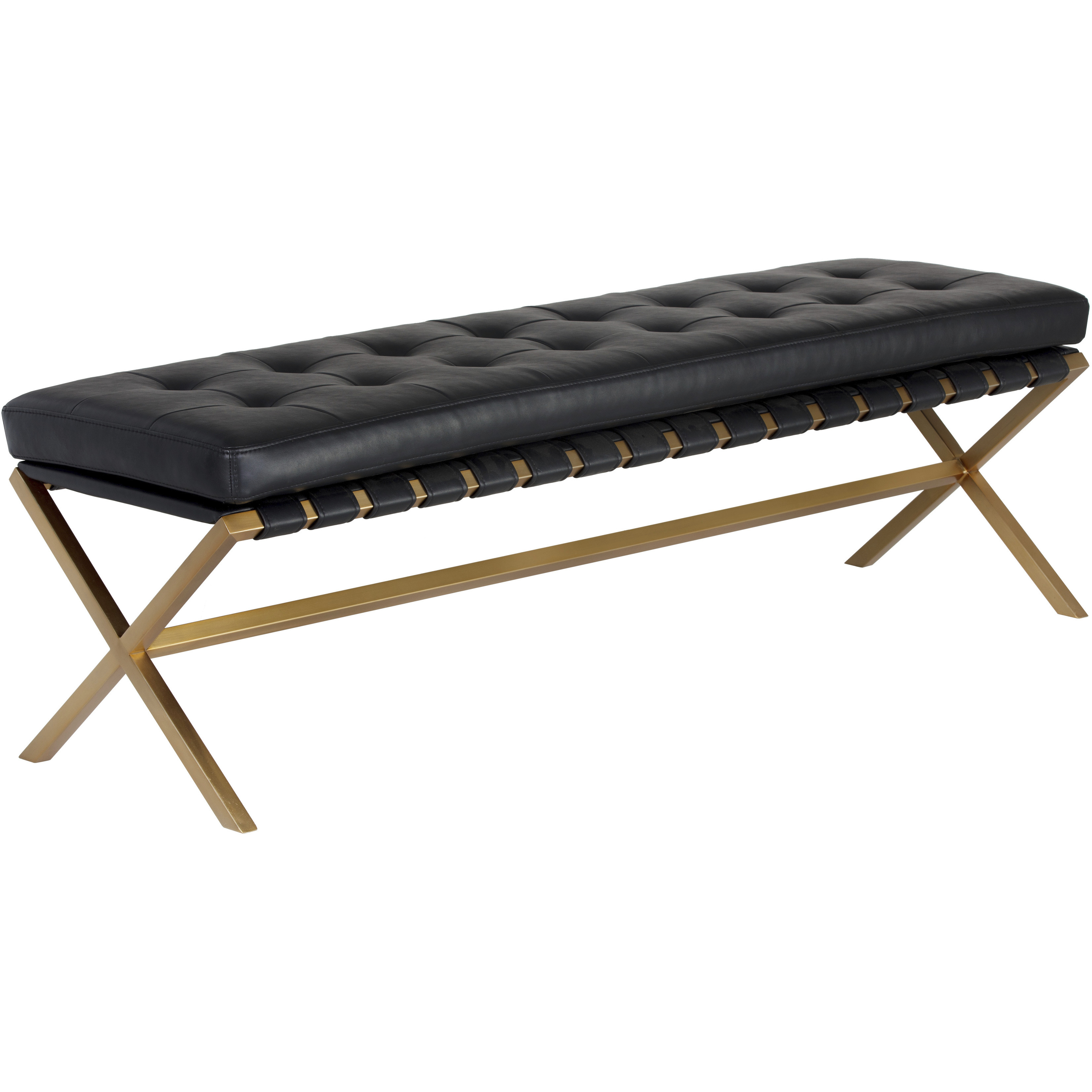 Kenji Gold / Bravo Black Bench, Small